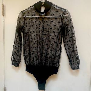 Victoria’s Secret. Cheeky, Sheer Jumpsuit. Sz:Sm